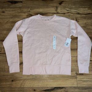 light pink crewneck